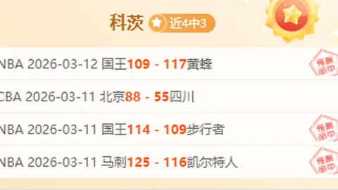 博德赛事回顾：昨2胜1平，专家质合分析推荐